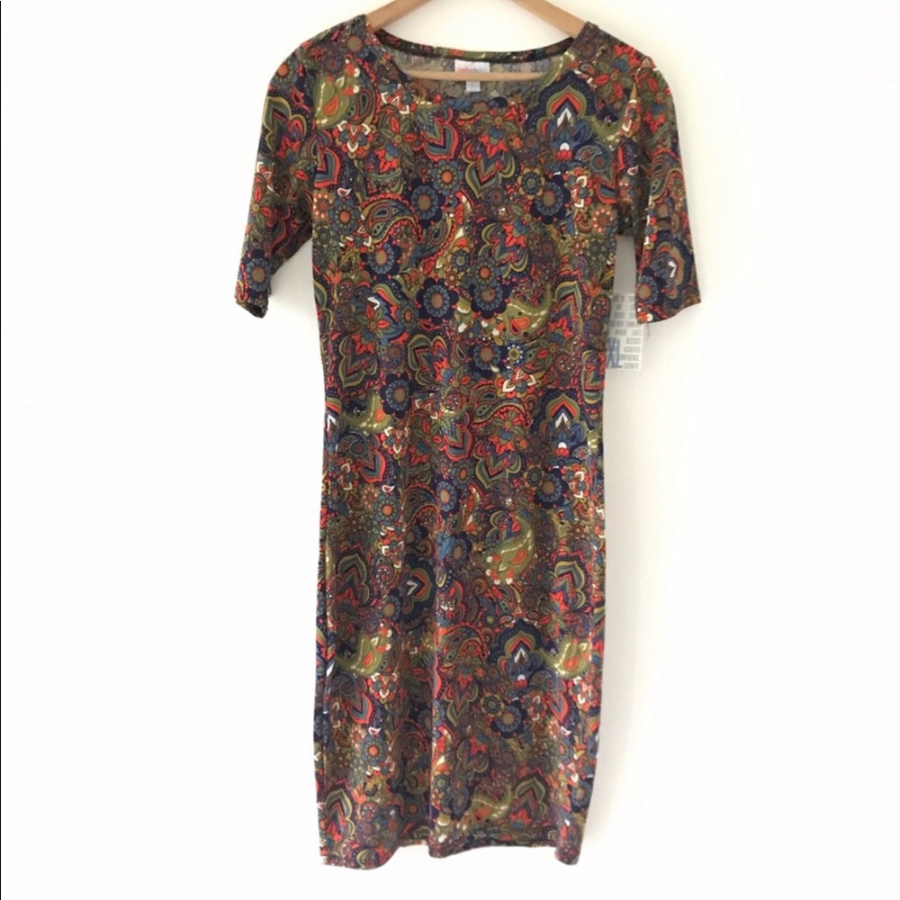 NWOT LuLaRoe Paisley Julia dress XL